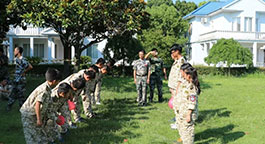 青少年军事军训夏令营-正拓夏令营